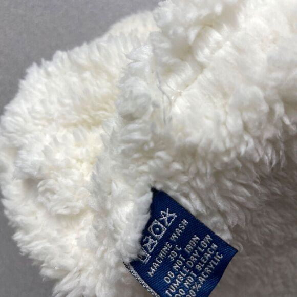 Man of Aran Neck Warmer Ivory Acrylic Cable Knit Lined Outdoors * - Picture 3 of 7